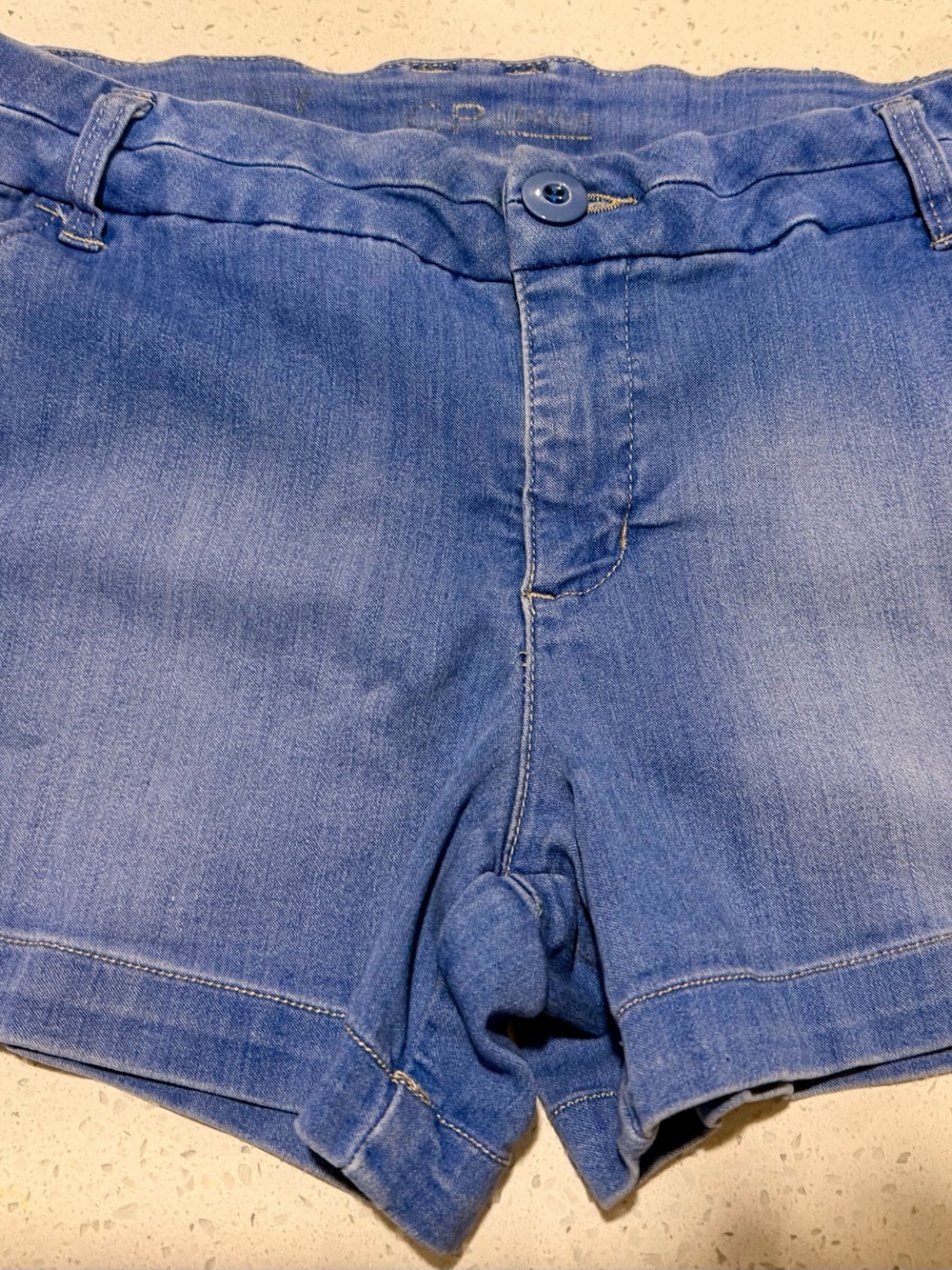 Copper Key Womens Junior Blue Denim Shorts LIKE NEW